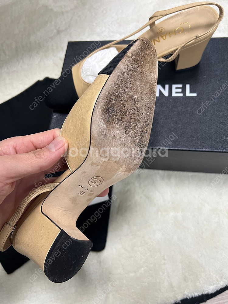 샤넬 슬링백 38사이즈--5